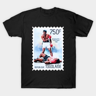 Muhammad Ali Postage Stamp T-Shirt